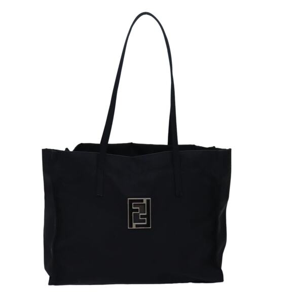 FENDI Tote Bag Nylon Black - Picture 2 of 12